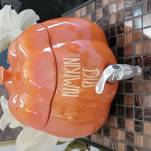 Rae Dunn Pumpkin Spice Beverage Dispenser๐๐๐๐ - Picture 3 of 12
